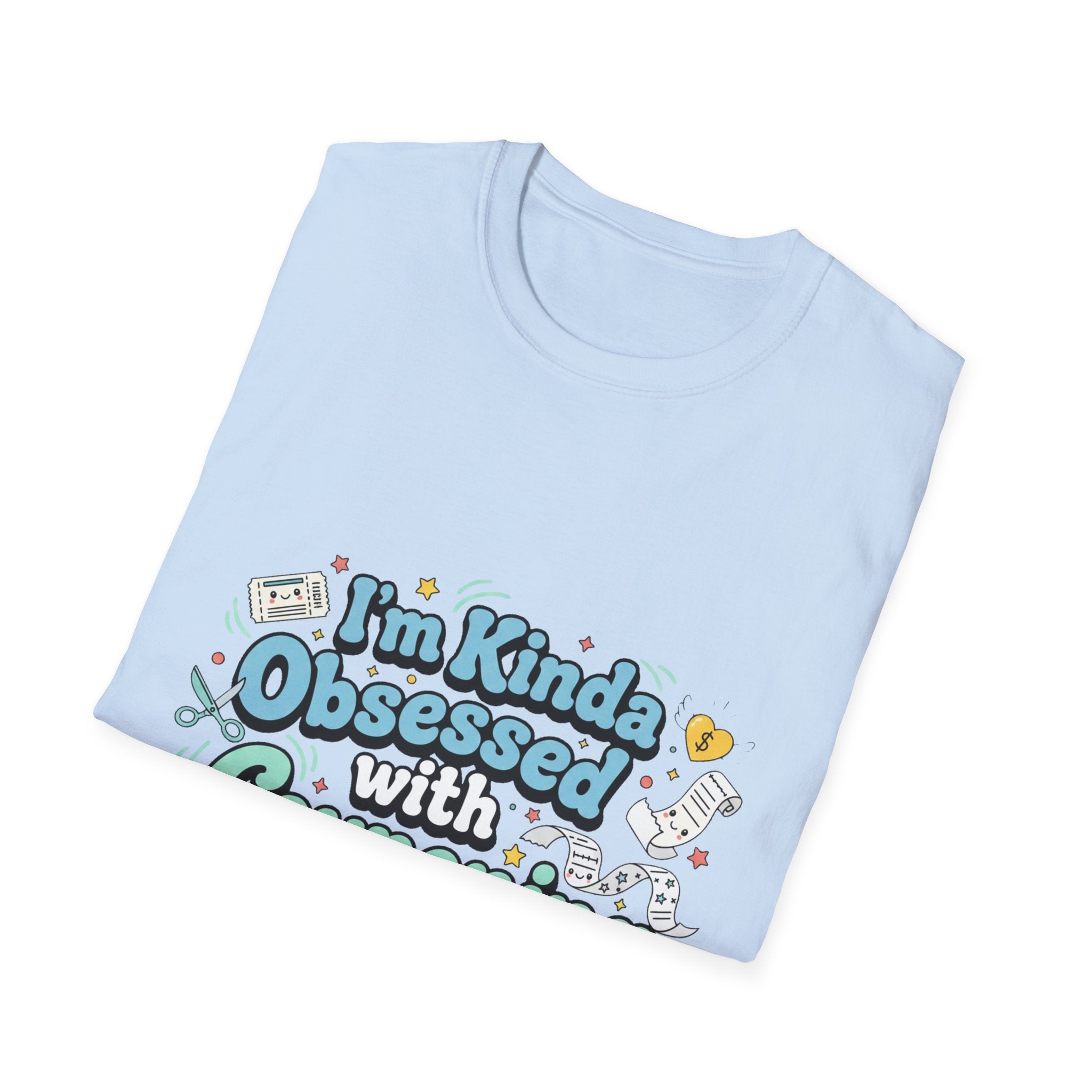 Couponing T-Shirt – "I'm Kinda Obsessed with Couponing" Funny Savings Tee
