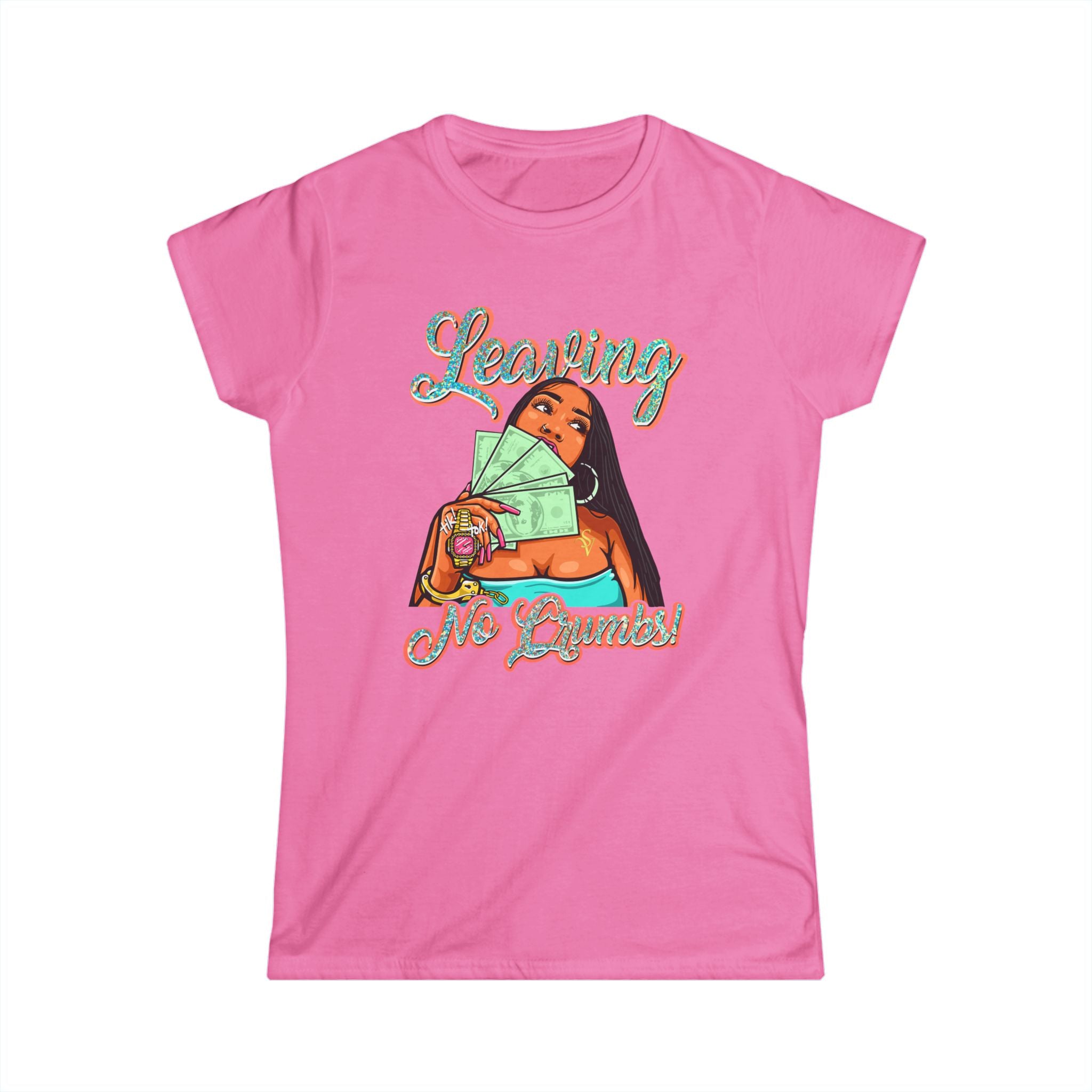 "Leaving No Crumbs" - Women's Softstyle Tee