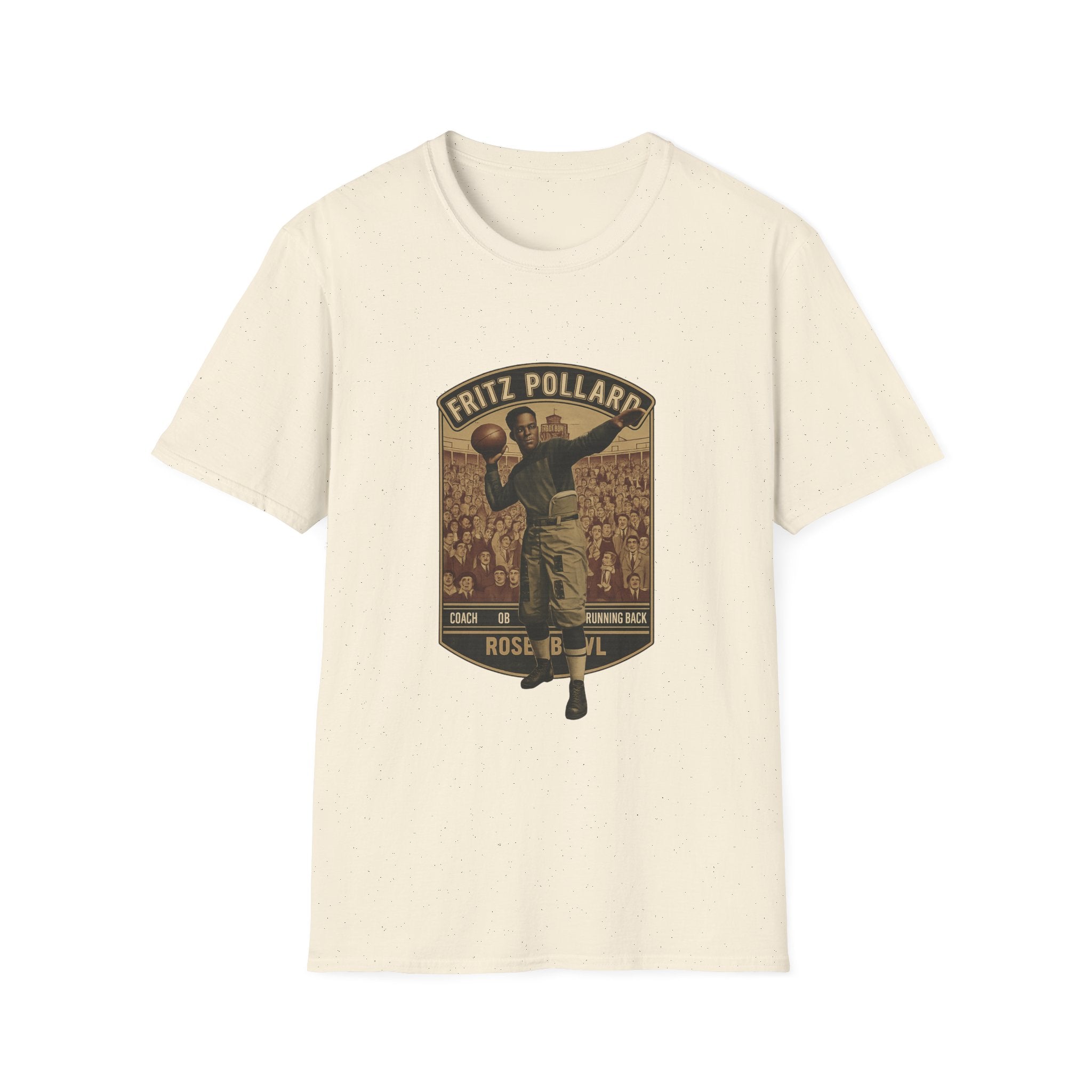 Fritz Pollard – Legacy in Motion | Vintage Football Art Tee