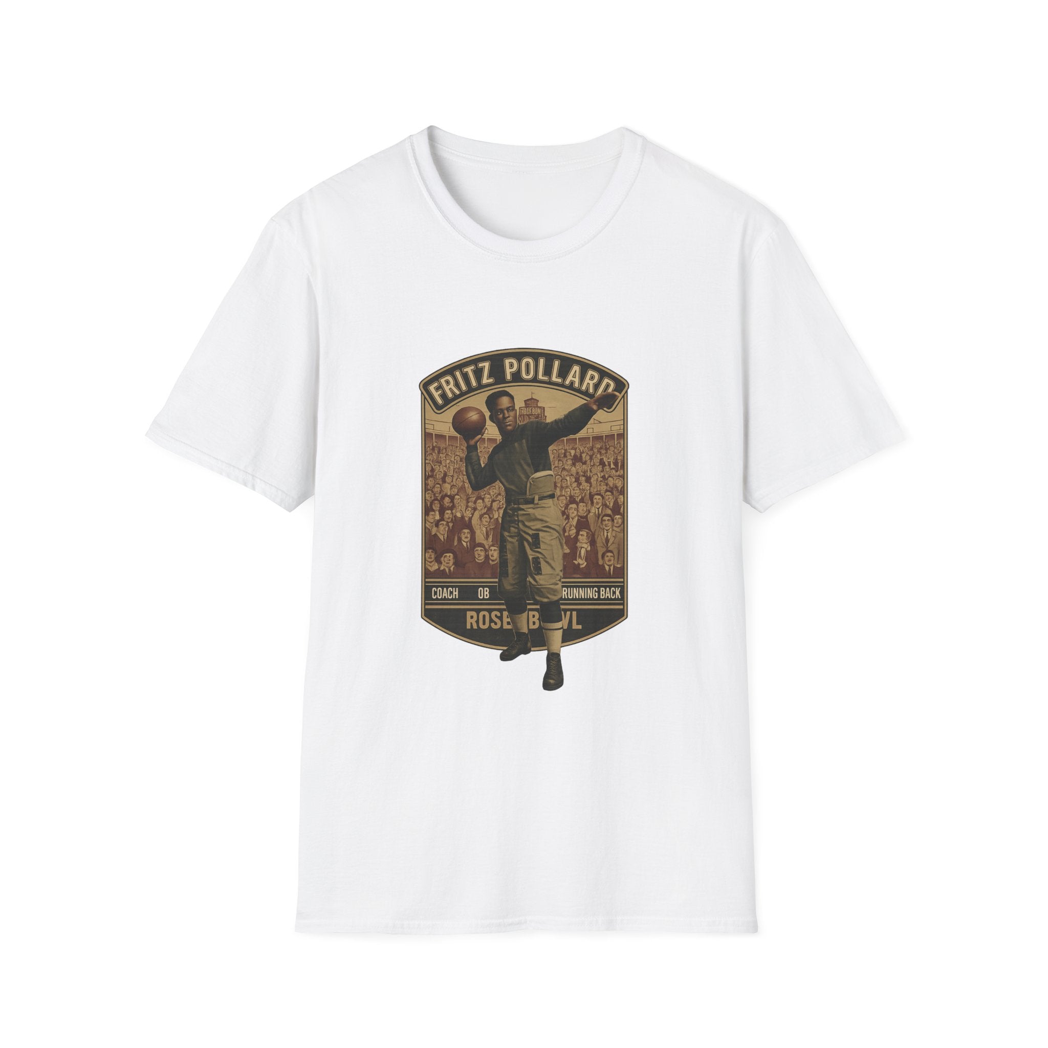 Fritz Pollard – Legacy in Motion | Vintage Football Art Tee