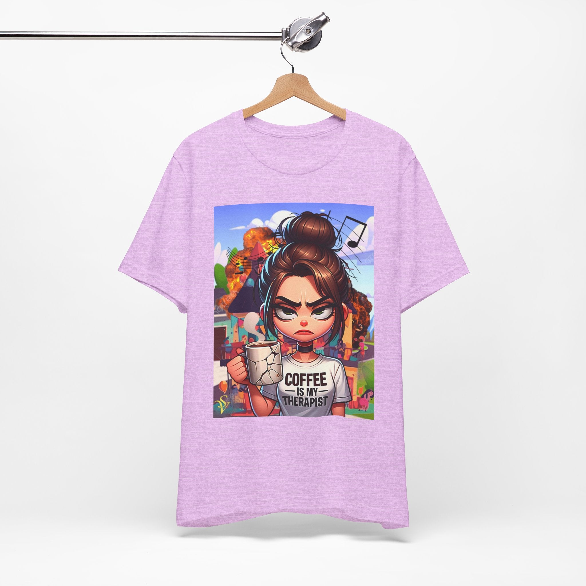 The Boss Graphic Tee — Empowered Black Woman Office Portrait T‑Shirt