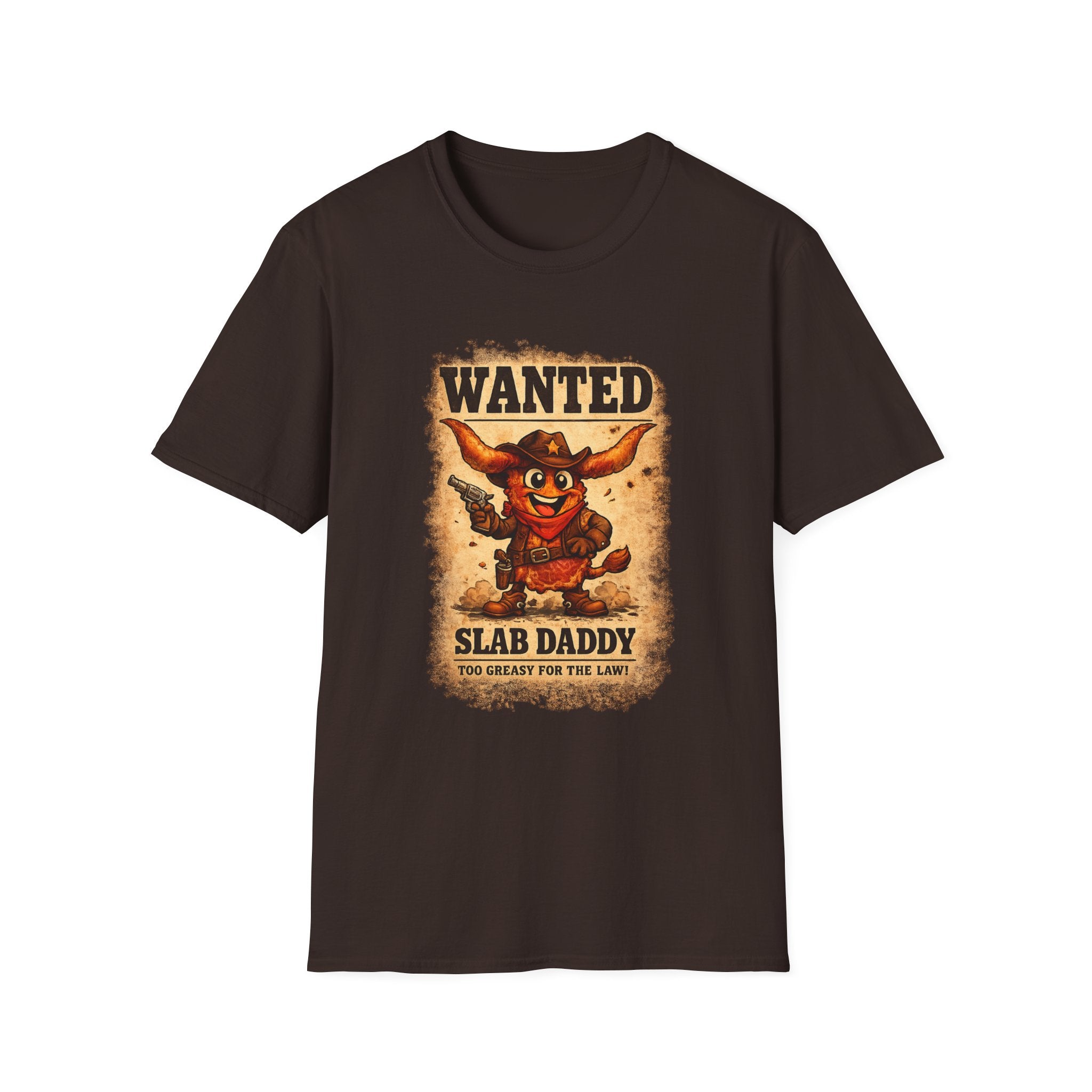 Slab Daddy™ Tee – Too Greasy for the Law