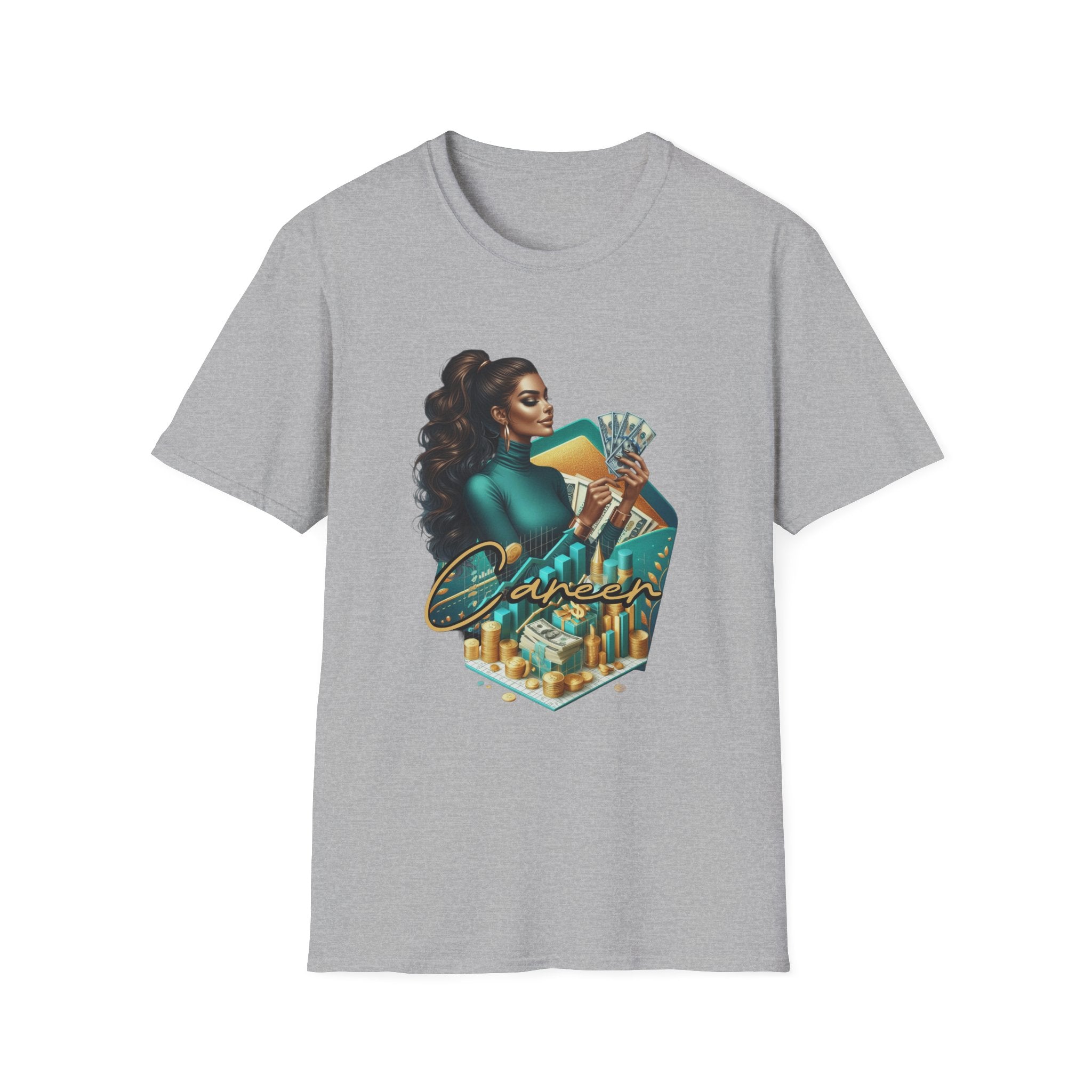 Career Money Boss T-Shirt — Woman Graphic Tee