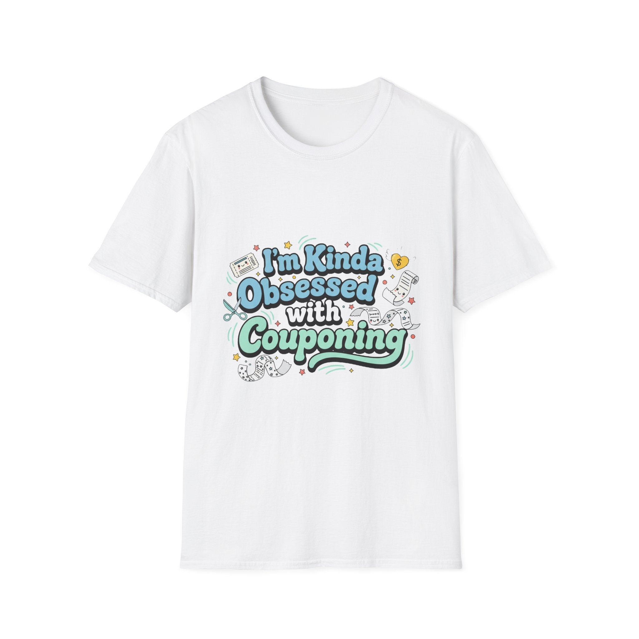 Couponing T-Shirt – "I'm Kinda Obsessed with Couponing" Funny Savings Tee
