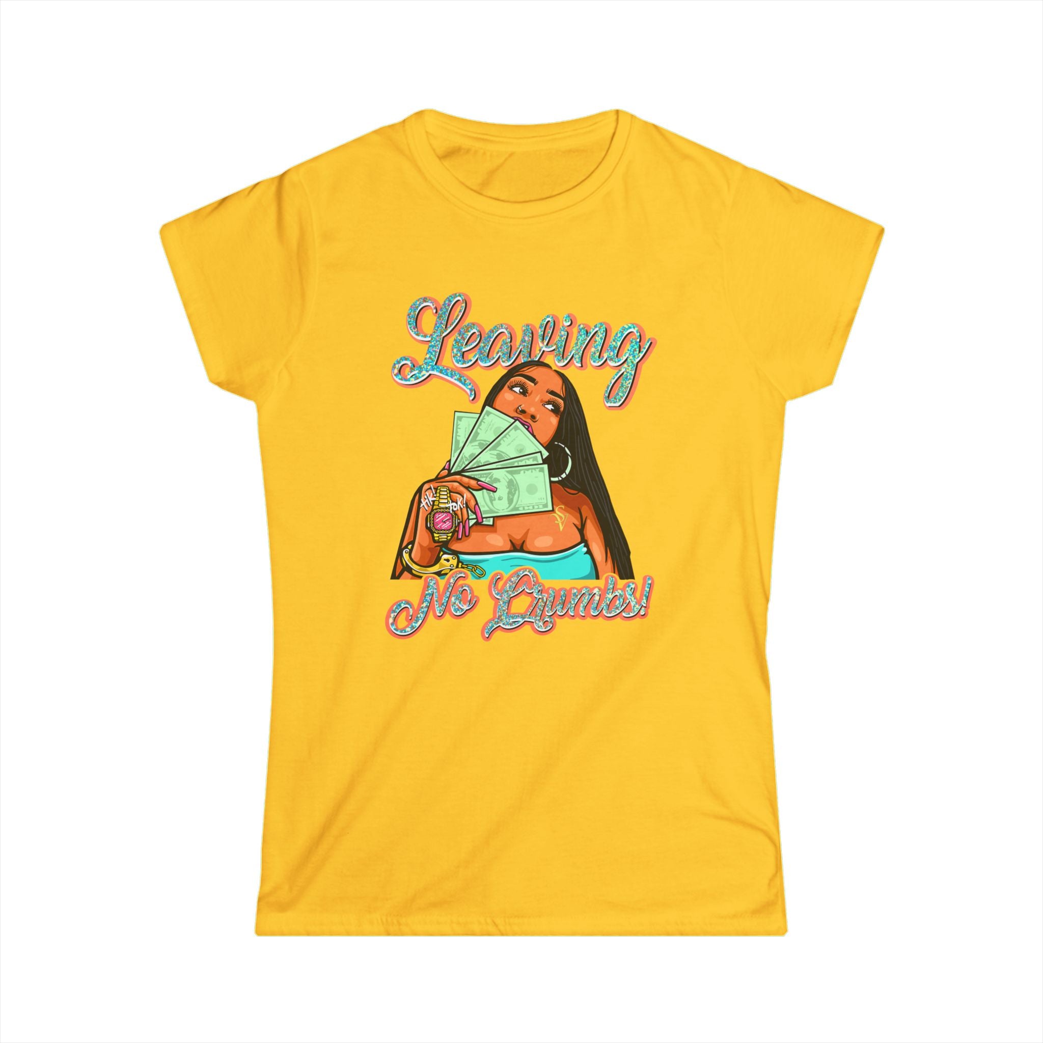 "Leaving No Crumbs" - Women's Softstyle Tee