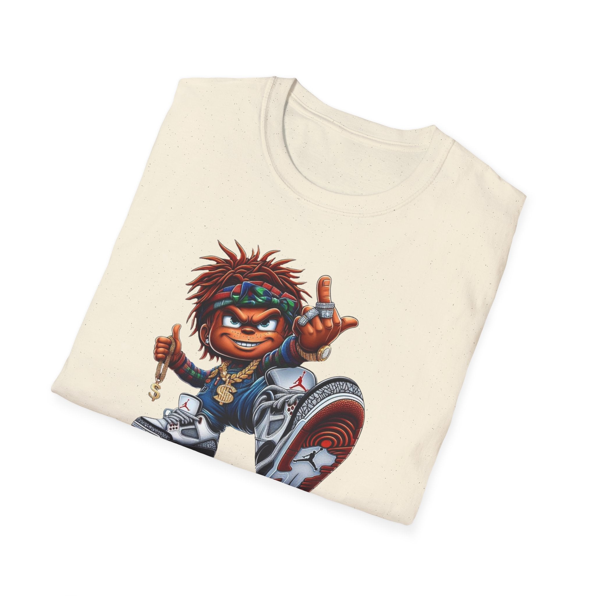 Standing On Business Graphic T-Shirt — Retro Character Tee