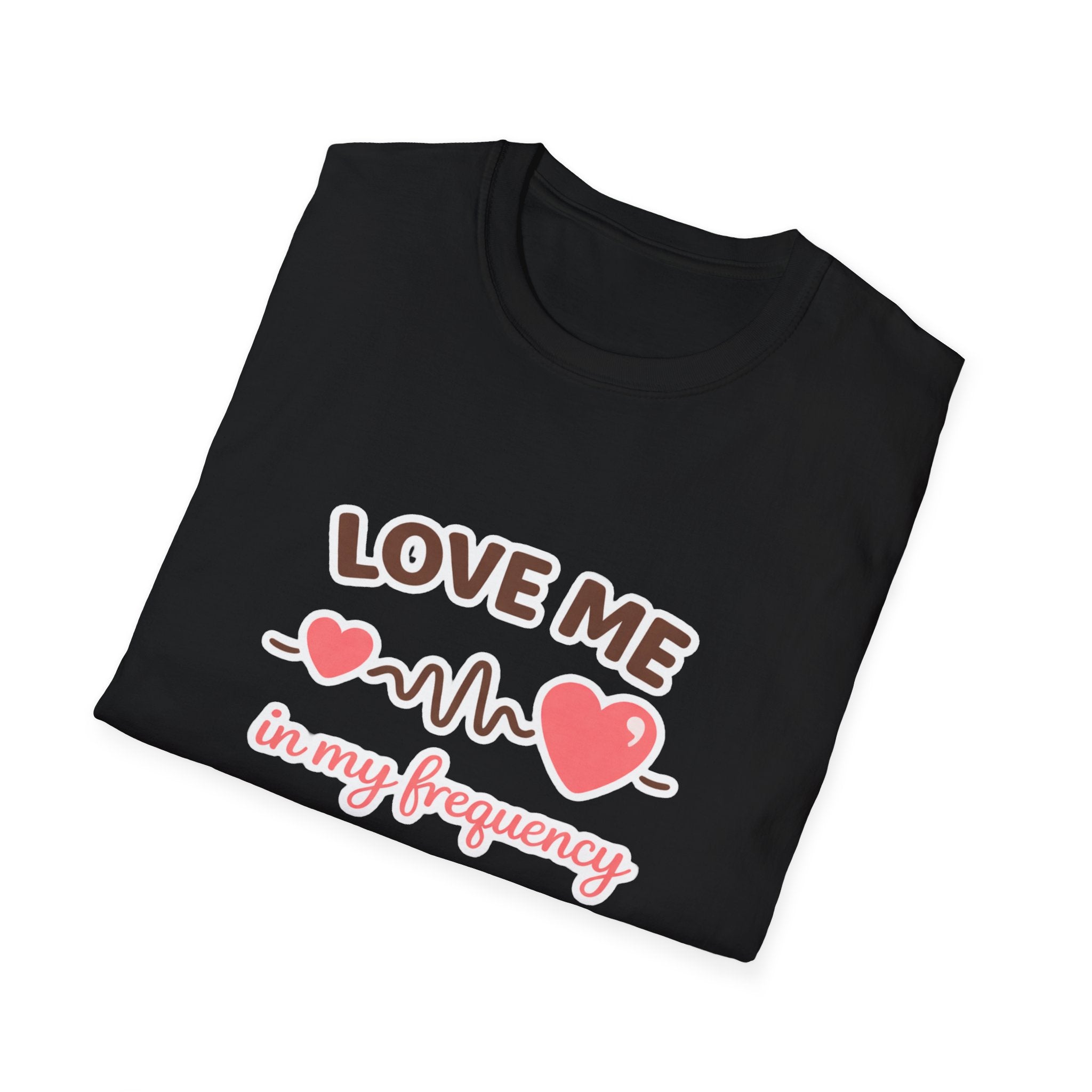 Love Me in My Frequency T-Shirt – Cute Heartbeat Graphic Tee