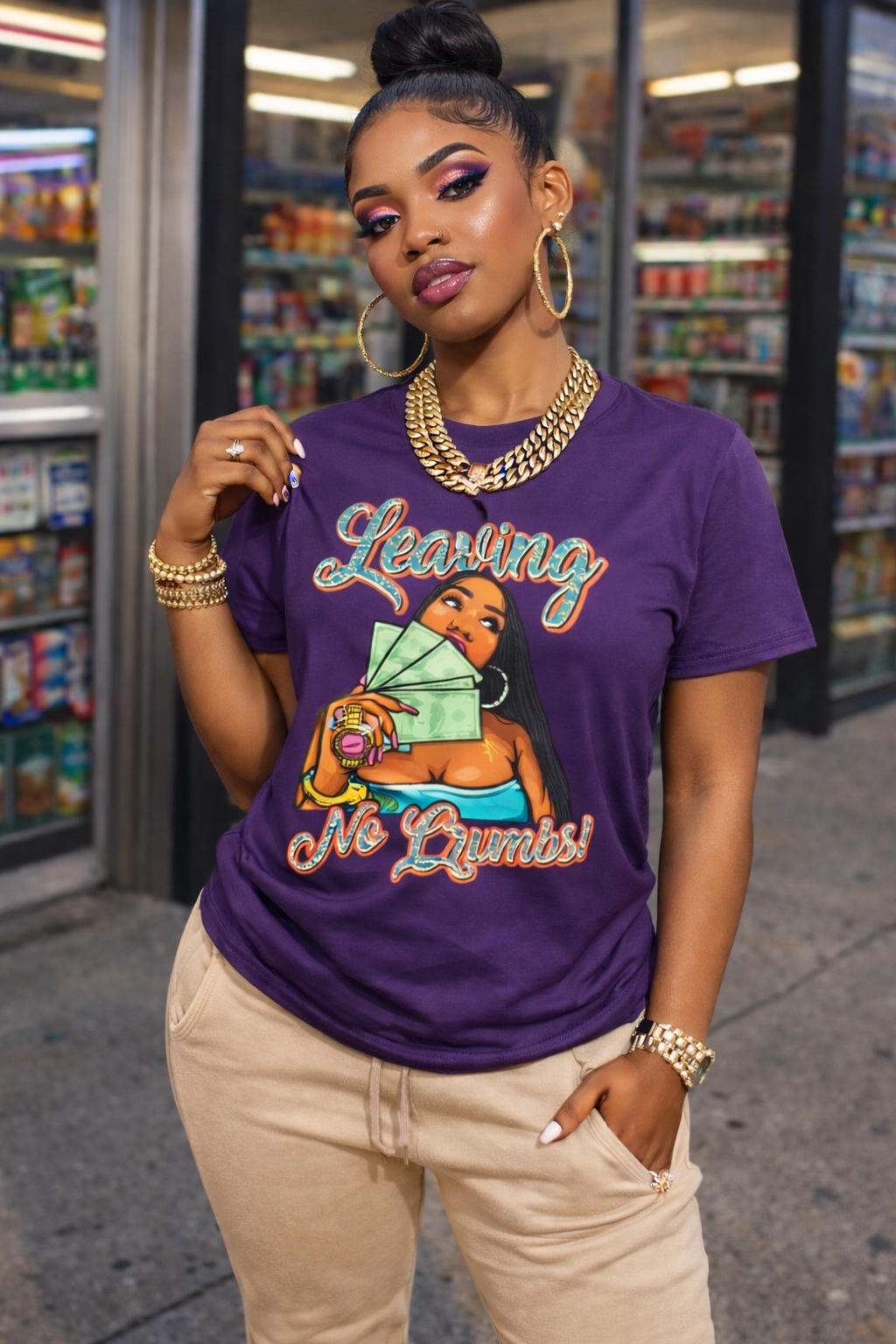 "Leaving No Crumbs" - Women's Softstyle Tee