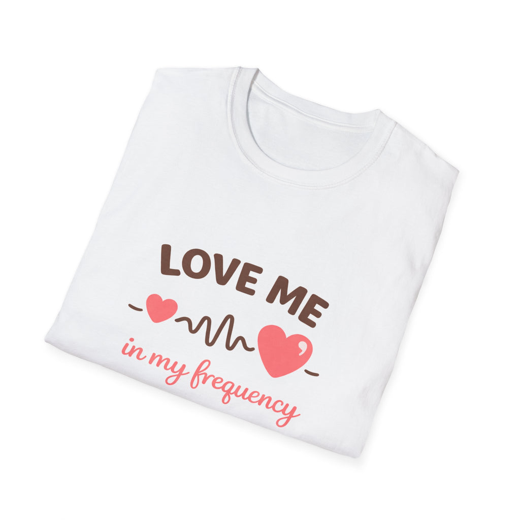 Love Me in My Frequency T-Shirt – Cute Heartbeat Graphic Tee