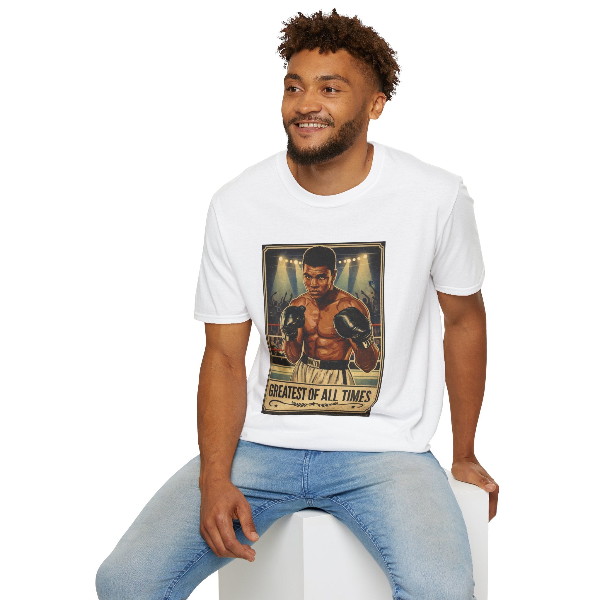 Greatest of All Time – Vintage Boxing Legend T-Shirt
