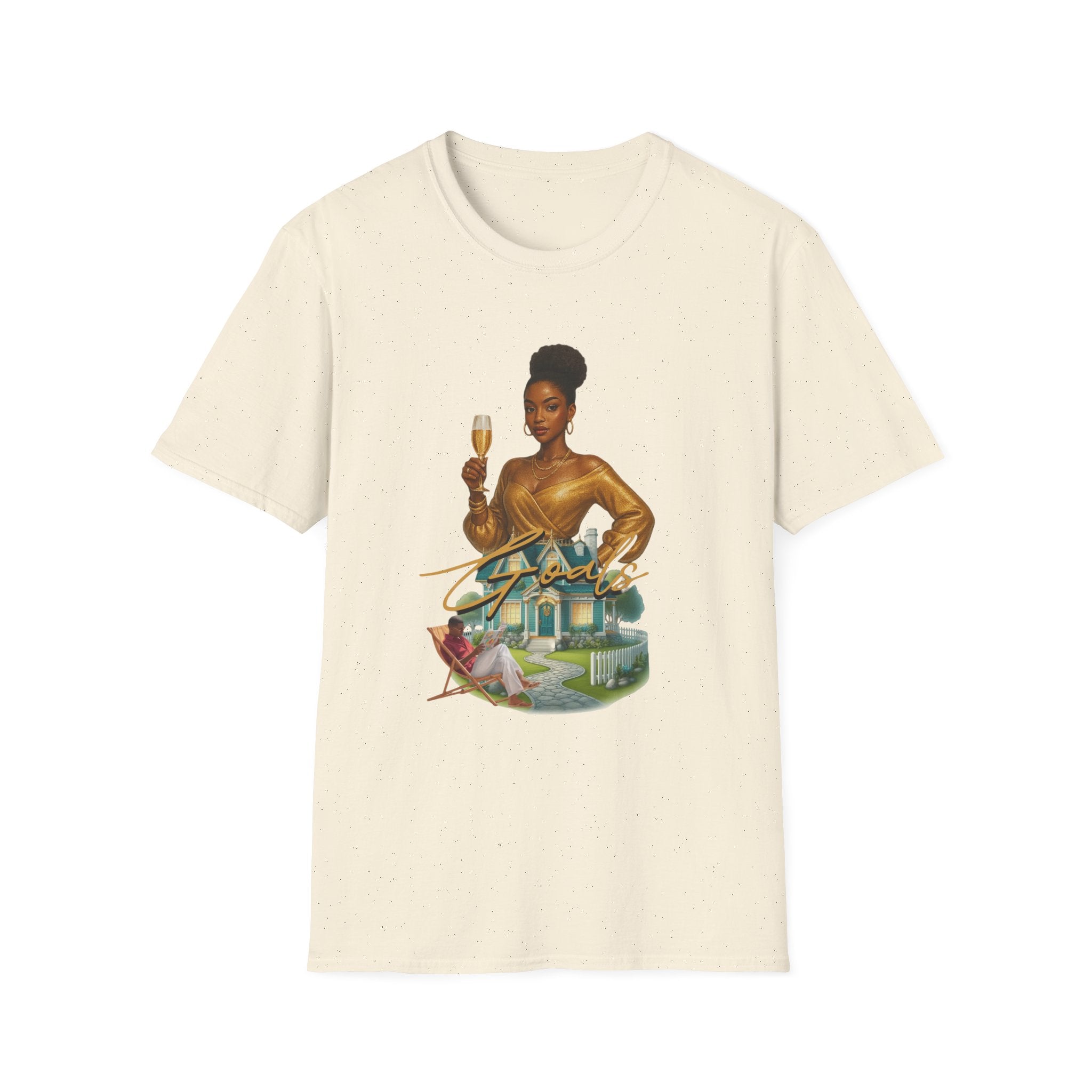 Queen Goals T-Shirt — Elegant Woman Graphic Tee