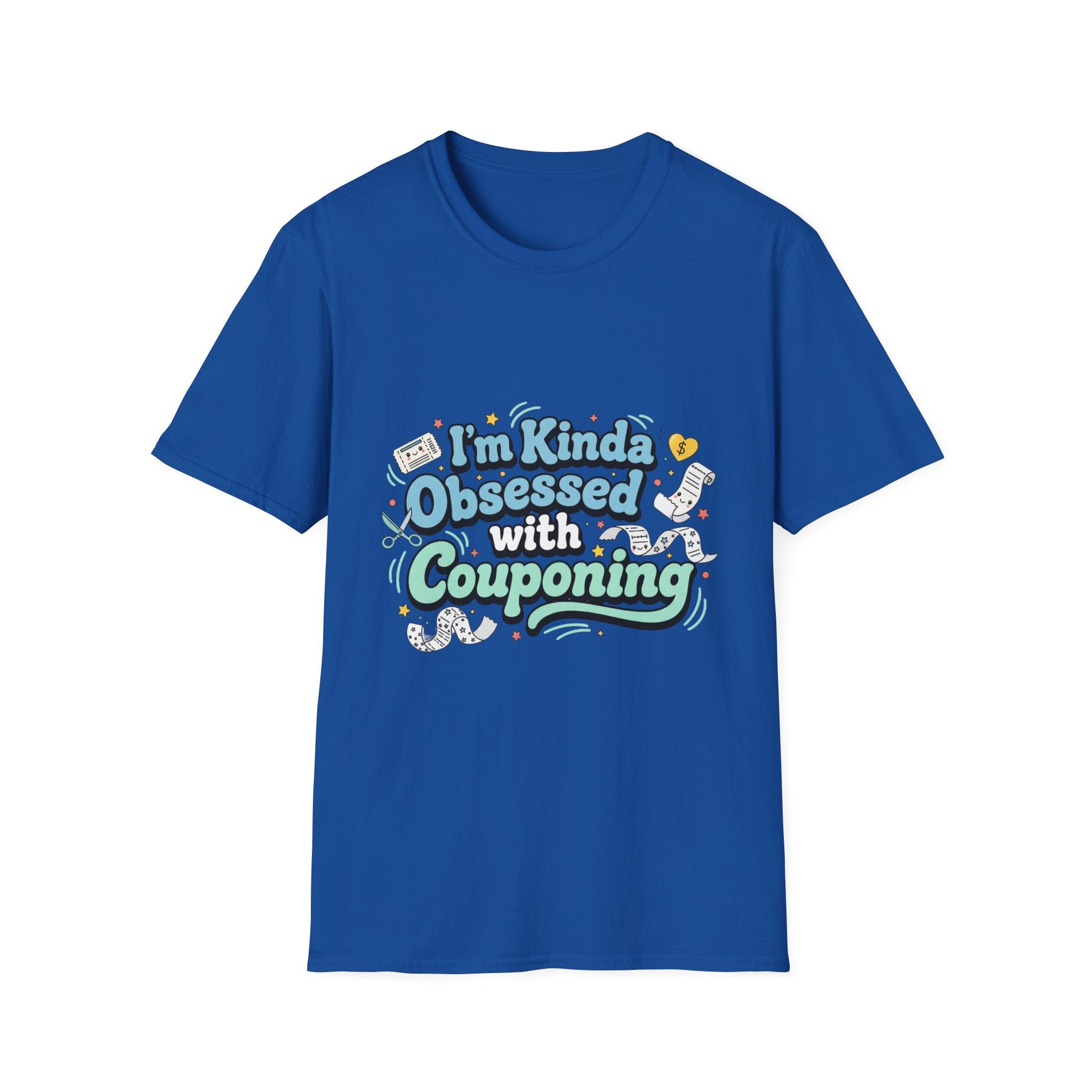 Couponing T-Shirt – "I'm Kinda Obsessed with Couponing" Funny Savings Tee