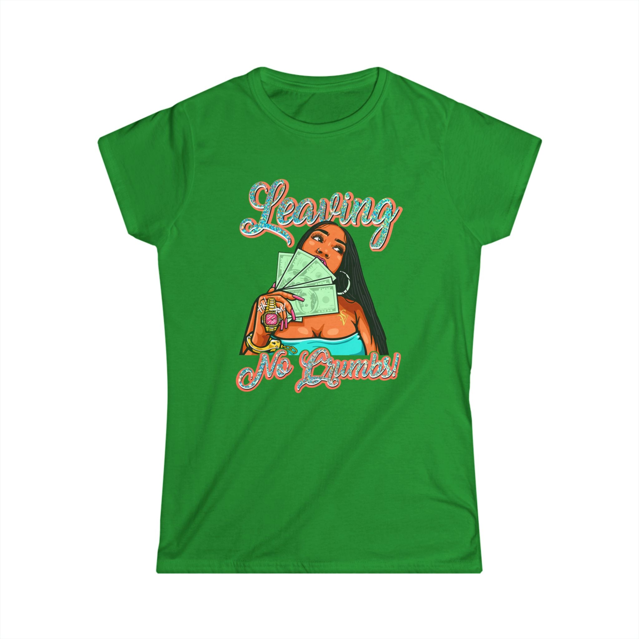 "Leaving No Crumbs" - Women's Softstyle Tee