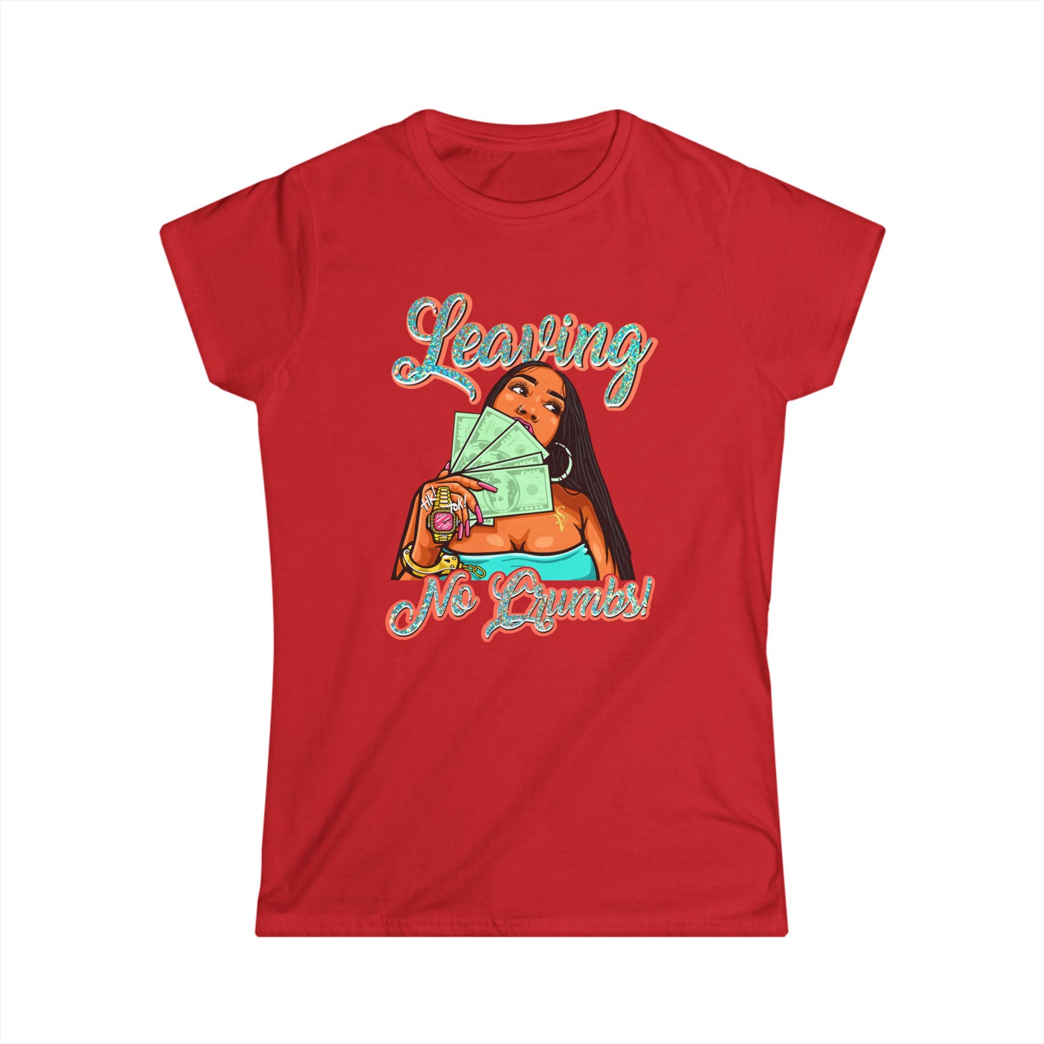 "Leaving No Crumbs" - Women's Softstyle Tee