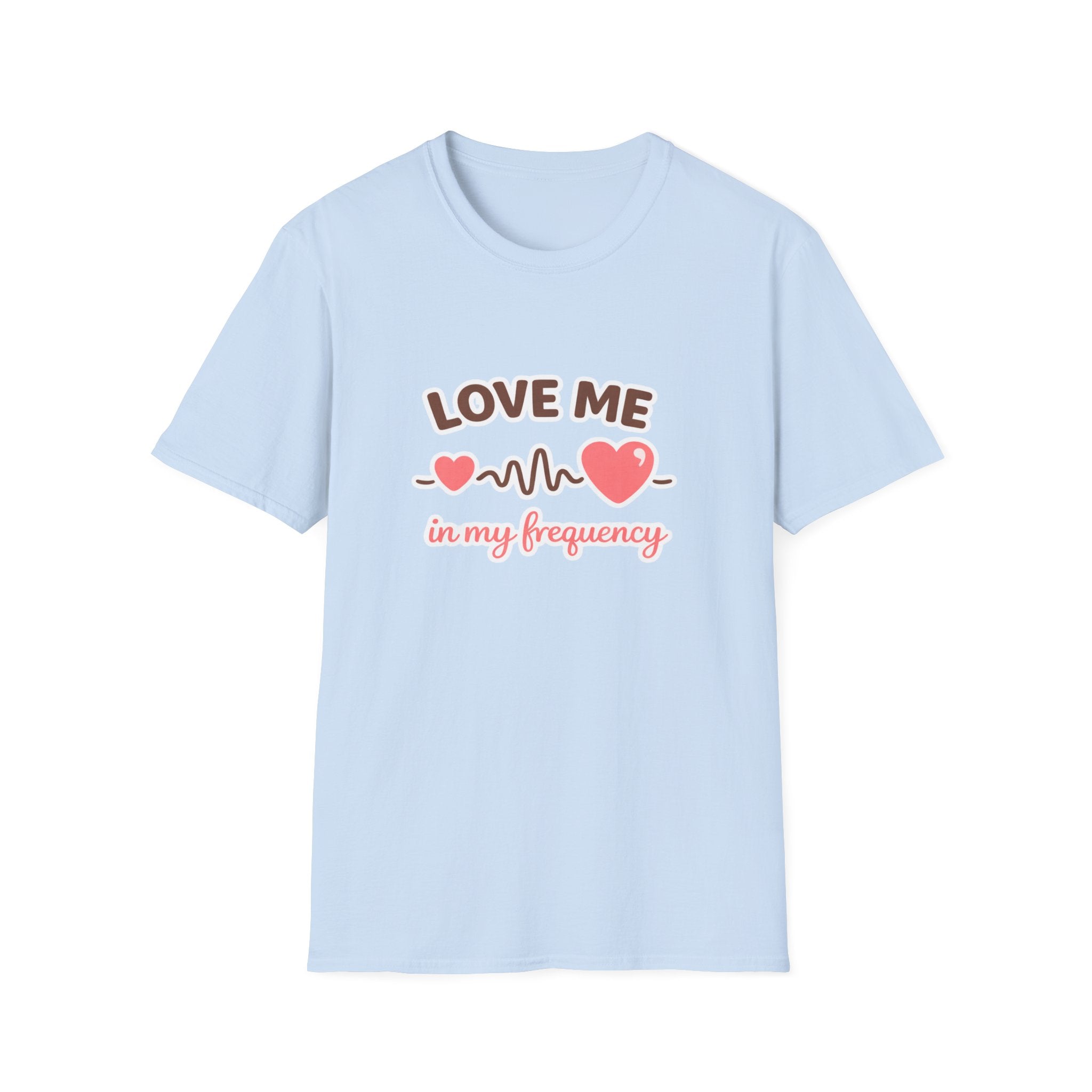 Love Me in My Frequency T-Shirt – Cute Heartbeat Graphic Tee