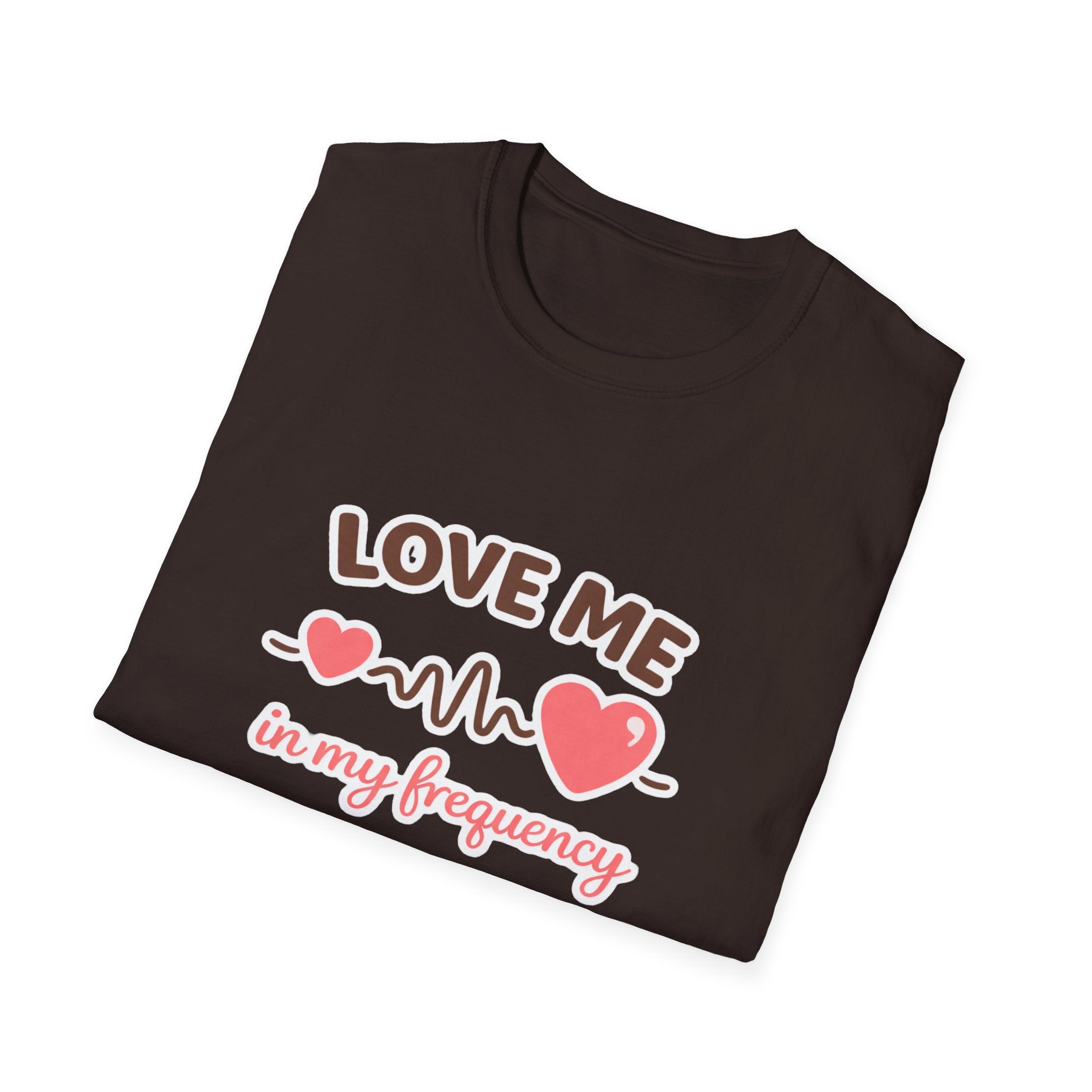 Love Me in My Frequency T-Shirt – Cute Heartbeat Graphic Tee