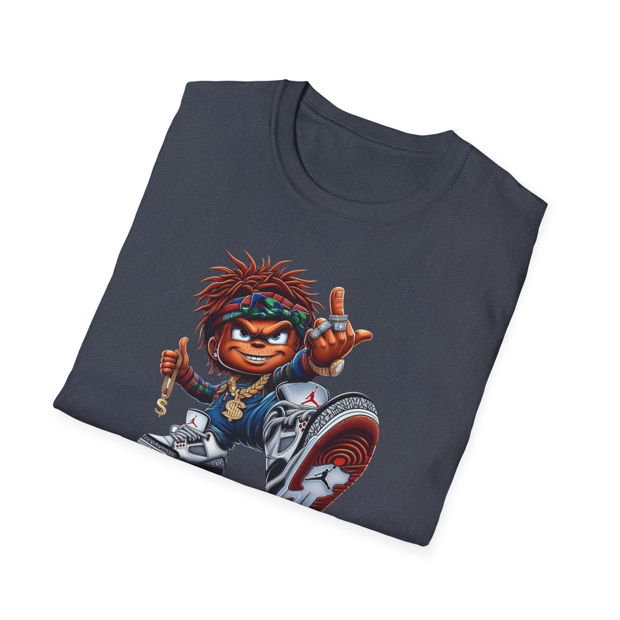 Standing On Business Graphic T-Shirt — Retro Character Tee