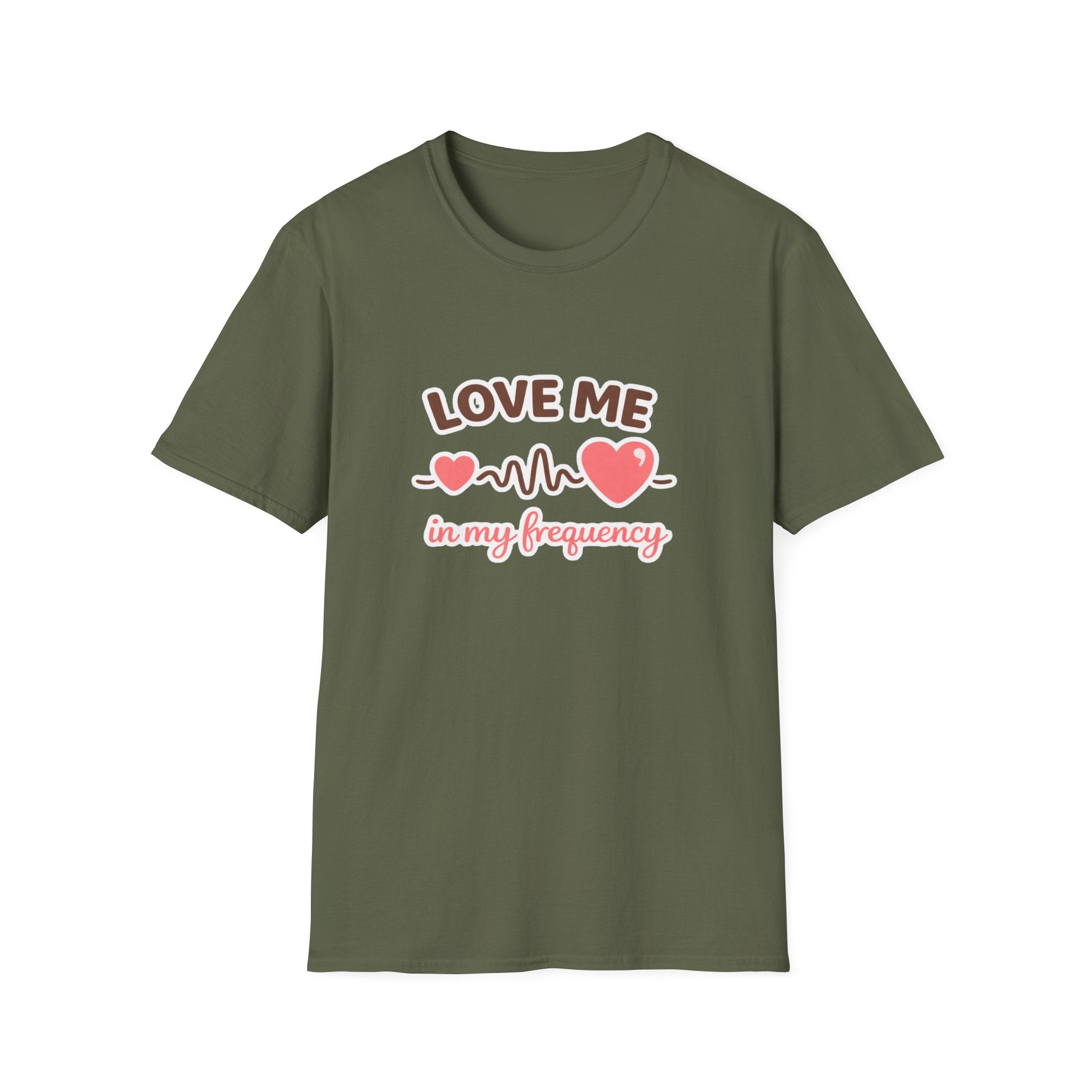 Love Me in My Frequency T-Shirt – Cute Heartbeat Graphic Tee