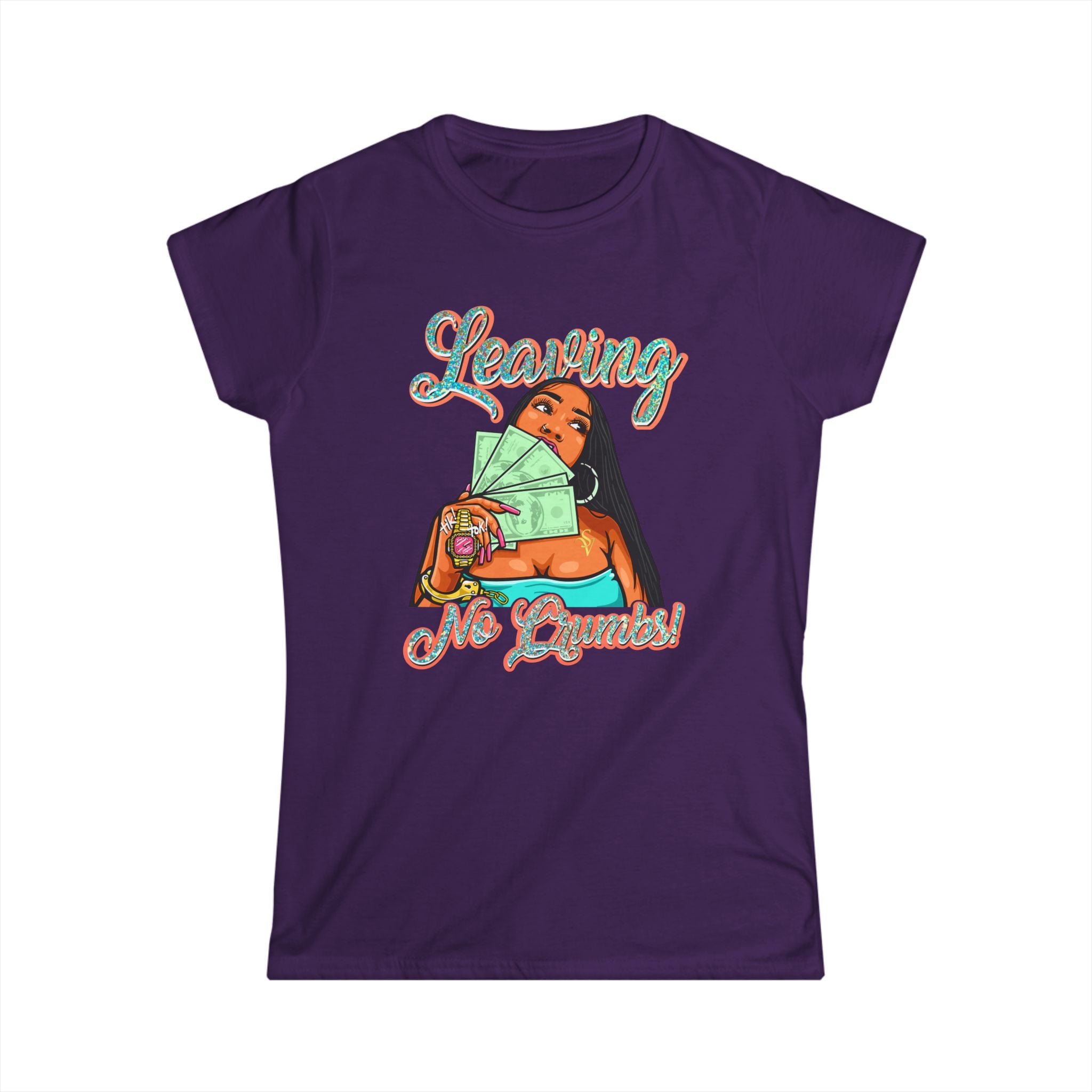 "Leaving No Crumbs" - Women's Softstyle Tee