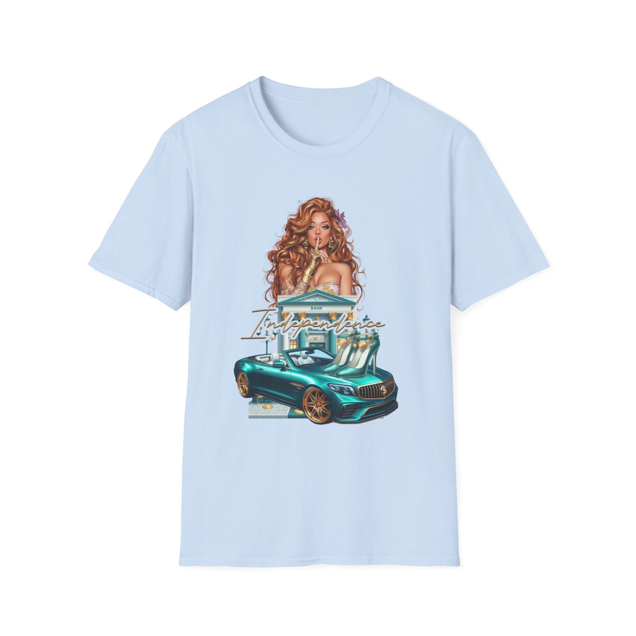 Independent Woman Graphic Tee — Feminist Empowerment T-Shirt