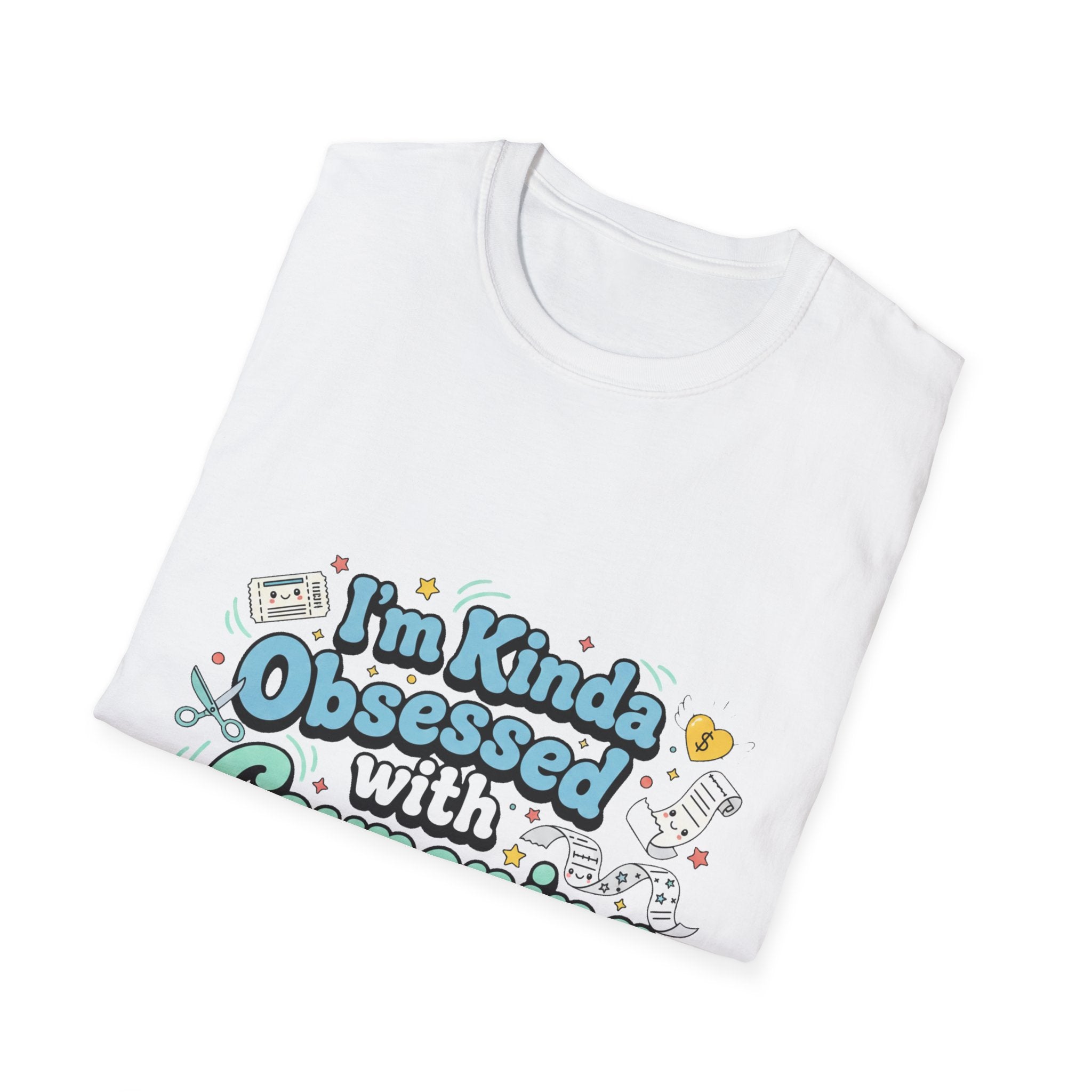 Couponing T-Shirt – "I'm Kinda Obsessed with Couponing" Funny Savings Tee