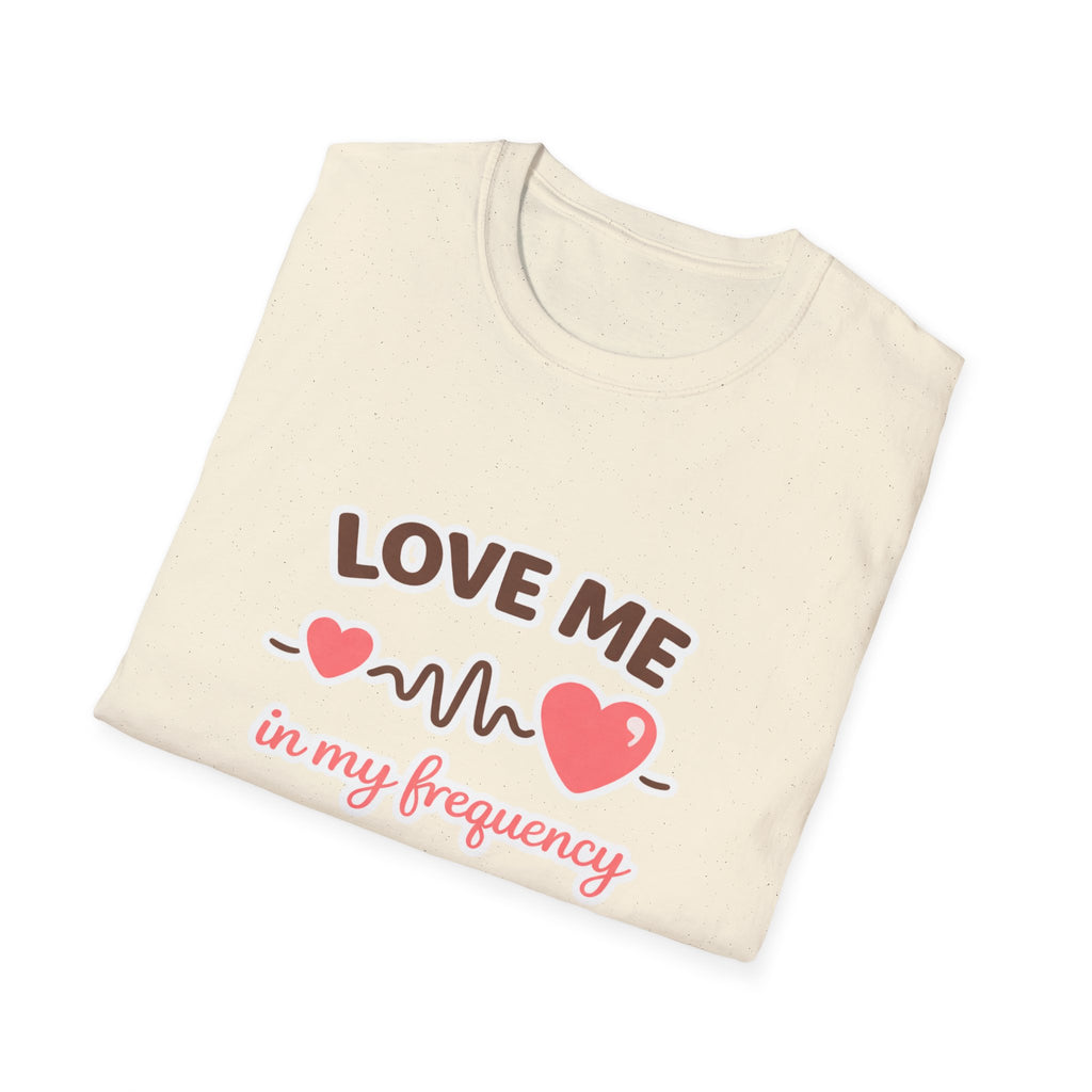 Love Me in My Frequency T-Shirt – Cute Heartbeat Graphic Tee