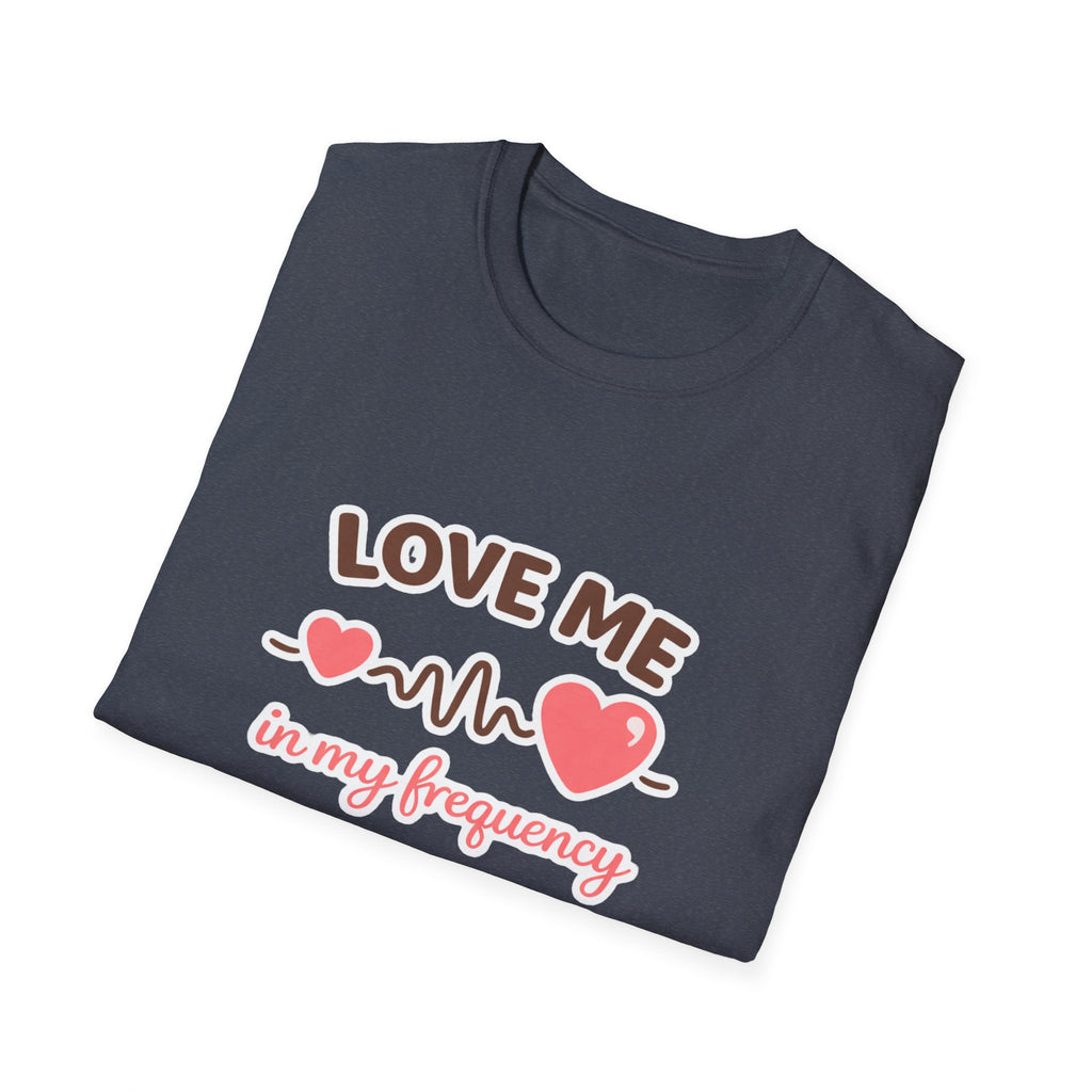 Love Me in My Frequency T-Shirt – Cute Heartbeat Graphic Tee