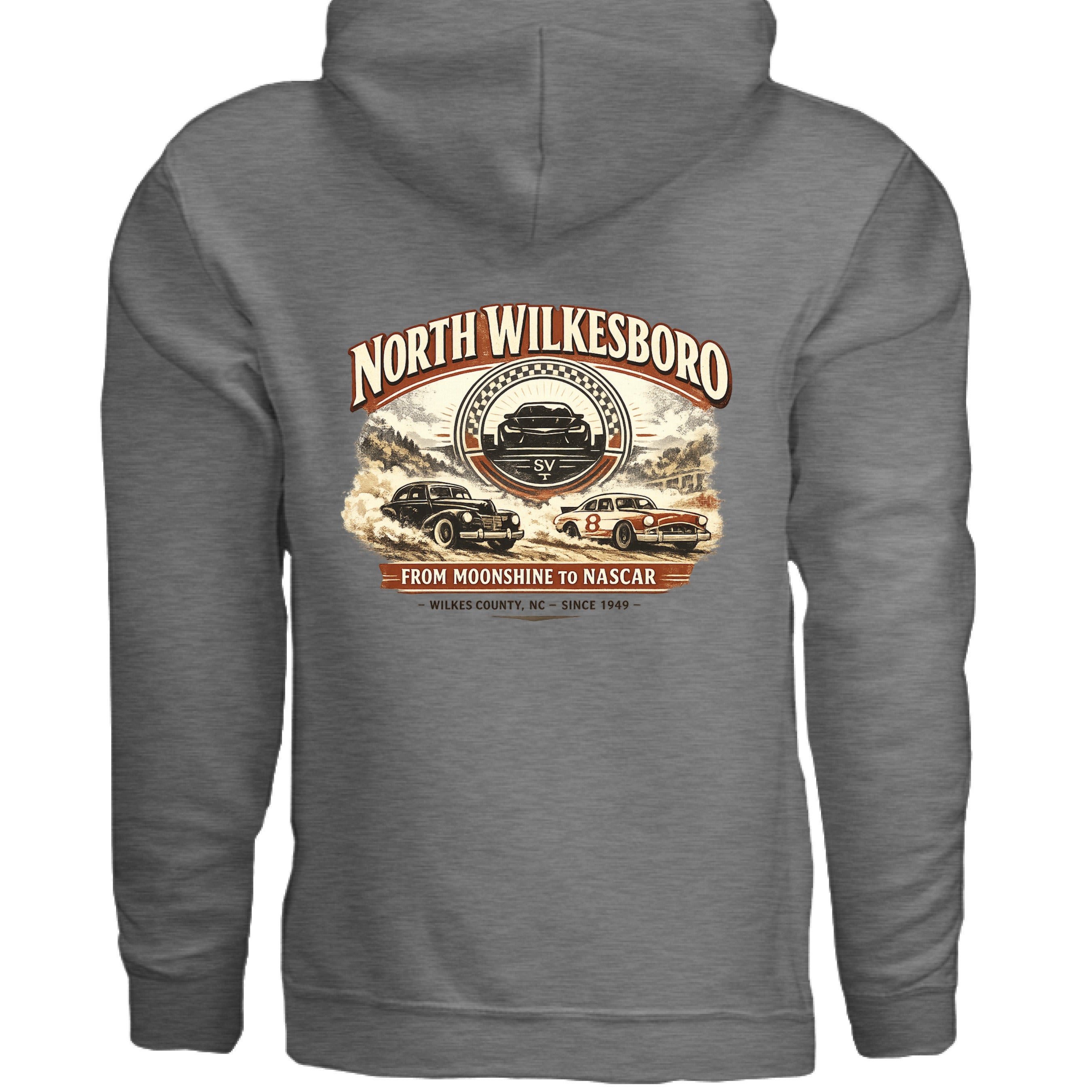 GRAPHITE HEATHER - BACK